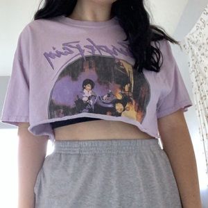 BRANDY MELVILLE PURPLE RAIN CROP